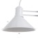 Bra "braver" E27 white 26x26x30 cm