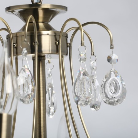 Causte "candle", size 75x86x75 cm, 480W 8xe14 IP 20-11