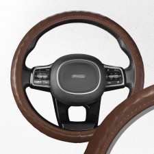 SkyWay Top-10, size m, eco-leather, brown