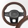 SkyWay Top-10, size m, eco-leather, brown