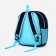 Baby backpack on lightning, 3 outer pockets, blue color