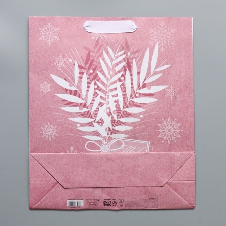Craft vertical package “You”, m 26 x 30 x 9 cm, New Year-6