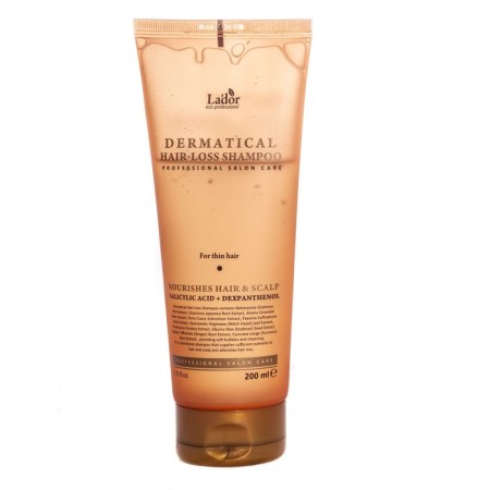 Strengthening shampoo for thin hair Dermatical Hair- Loss Shampoo (For Thin Hair), 200 ml