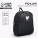 School backpack of artificial leather "My heart was frozen" 27x23x10 cm