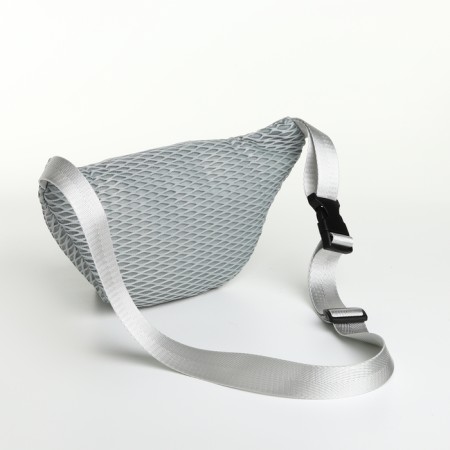 Lightning waist bag, gray color-2