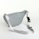 Lightning waist bag, gray color