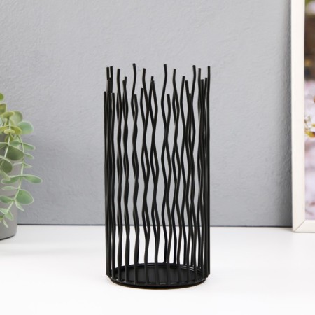 Summary Metal for 1 candle d = 8.5 cm "Tourill" 10x10x20.5 cm-1