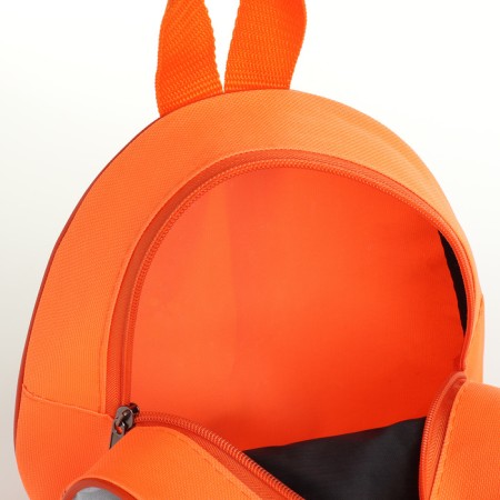 Baby backpack on lightning, orange color-4