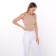 T -shirt female, beige color, size 50