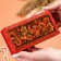 Casket - a bill "Patterns", 8.5 × 17 cm, red, lacquer miniature
