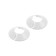 Decorative reflector Masterprof IS. 130728, 1 ", detachable, white, set 2 pcs.