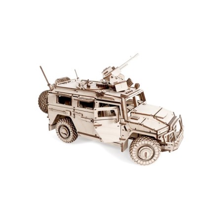 Wooden designer, armored car "Liger"-6