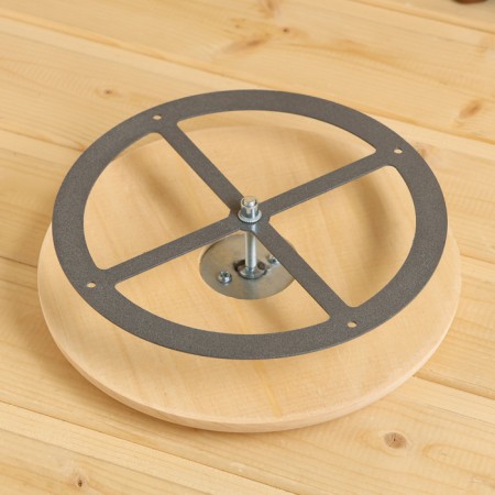 Ventilation valve d = 160mm linden base metal-2