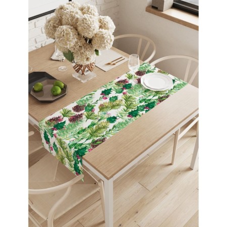 Walking on the table "Forest Flora", Oxford, size 40x145 cm