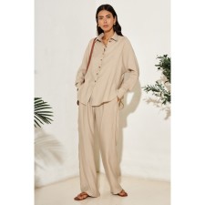 Female set: shirt, pants, size 50