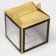 Confectionery box with a window, a chest, "New Year's chic" 20 x 20 x 20 cm, New Year