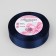 Satin tape, 25 mm × 23 ± 1 m, color dark blue No. 38