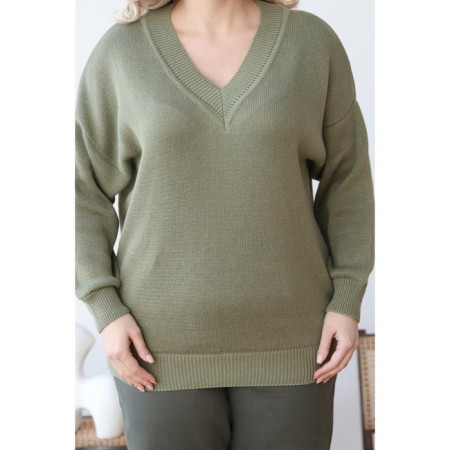 Female pulver, size 62, olive color-2