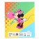 Notebook in a cage 24 sheets, 5 types of mix, cover coated paper, Minnie Mouse