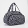 Road bag with lightning, external pocket, white/black color