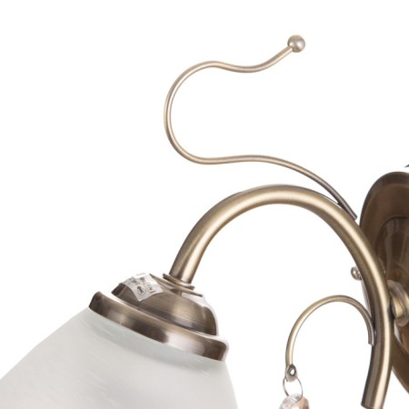 Sconces "Rose" 1x40W E27 Antique bronze 25x13x23cm-5