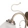 Sconces "Rose" 1x40W E27 Antique bronze 25x13x23cm