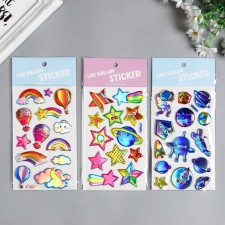 Sticker plastic holography 