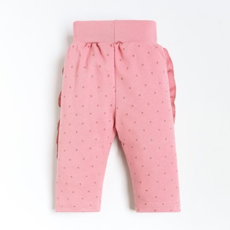 Pants for children, coral color, height 74cm-3