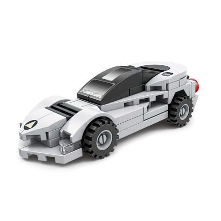 Designer "Race. Powerful motors ", 8 in 1, color mix, in the package-1