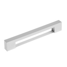 Cappio PK110 bracket handle, m/o 128 mm, plastic, matte chromium