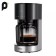 Coffee machine KitFort KT-7297, Capilular, 900 W, 1.5 l, silver-black