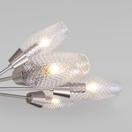 Ceiling chandelier with Thalia, 60W, E14, 98x98x55 cm-1