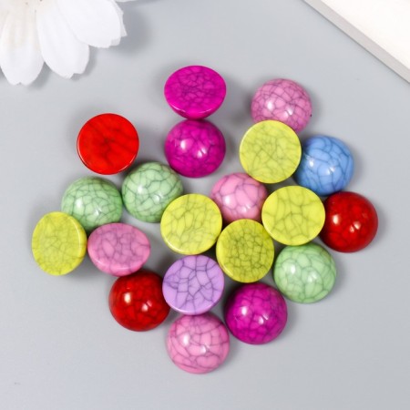 Decor for creativity Plastic "Half -Devils marble" Color 15 g 1.4x1.4x0.7 cm