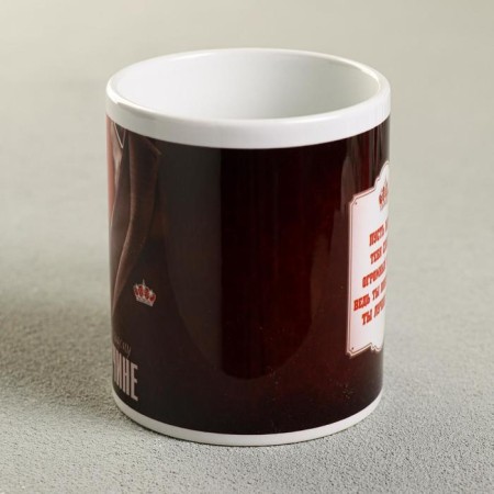 Mug "Real man", 330 ml, tuxedo-1