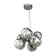Suspended lamp Freya Fr5378PL-06SM EJECTION, 370x370x1180 mm, G9, 6x40W, color chromium