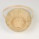 Wicker basket, bamboo, natural color, low