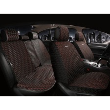 Capes for the entire Carfashion Iceberg Plus salon, black/black/red color