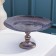 Serving dish for inspiration, d = 28 cm, on the leg, purple color