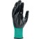 Workers' gloves, knitting class 13, with nitrilum pound, polyester, size 9, Palisad