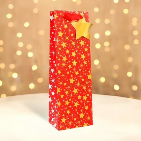Package for the bottle "Stars", 12 x 36 x 8.5 cm