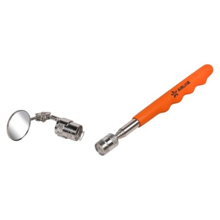 Inspection telescopic mirror, with AIRLINE backlight, movable, d = 32mm, l = 250-880 mm 98279-3