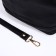 Cross-Body bag on puff, black color