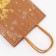 Crafts with gold embossing, round handle, "New Year" 15 x 21 x 8 cm, 120 g