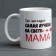 Sublimation mug "The best mother in the world", with application