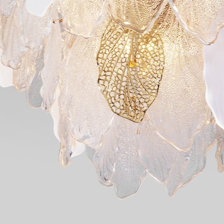 Suspended Bogate’s Leaf 369/8, E14, 8x40W, 500x500 mm, gold gold-1
