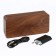Clock - an alarm clock electronic "digit" desktop with a thermometer, wooden, aaa, USB