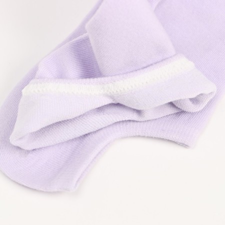 Women's socks shortened, lilac color, size 36-40-3