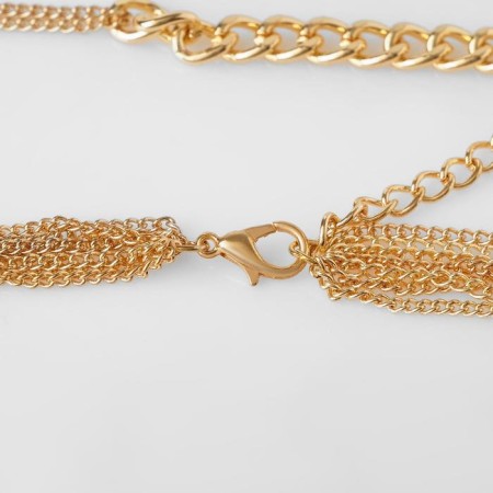 The beads "chain" are different, the color is gold, l = 55 cm-1