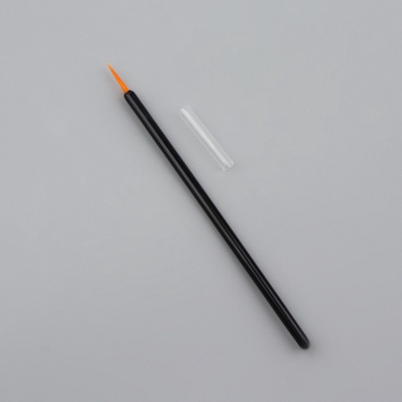 Makeup brushes, set - 10 pcs, 9.3 (± 1) cm, black color-2