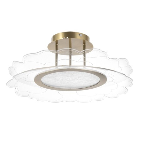Causte "Grace" LED 48W 3000-6000K gold 50x50x7-150cMMsm